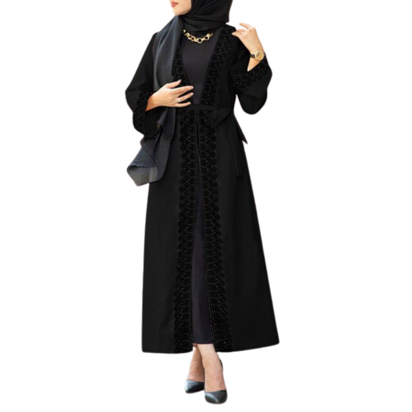 Women's Lace Long Sleeve Abaya