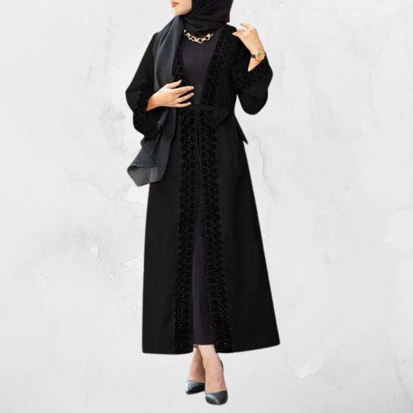 Women's Lace Long Sleeve Abaya