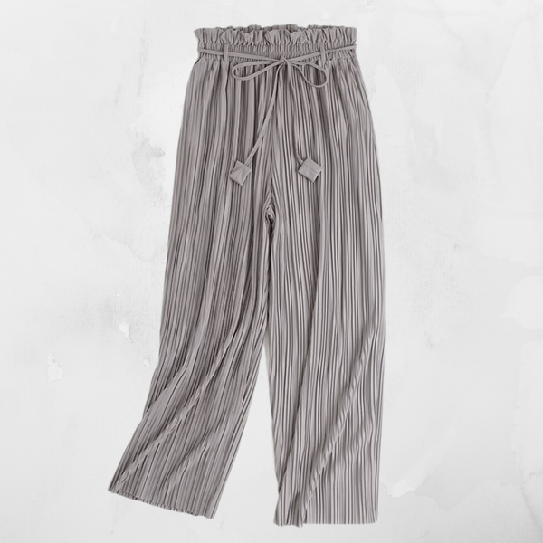 Women's High Waist Pleated Pants