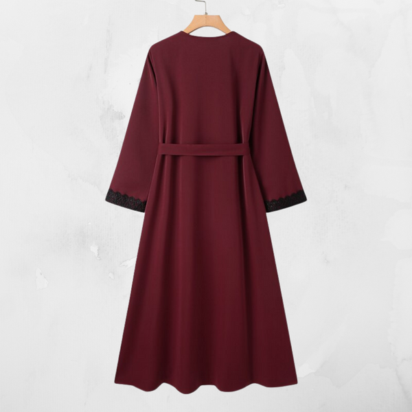 Women's Lace Long Sleeve Abaya