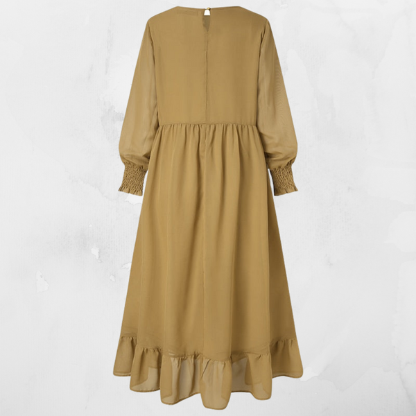 Women's Spring Ruffle Chiffon Abaya